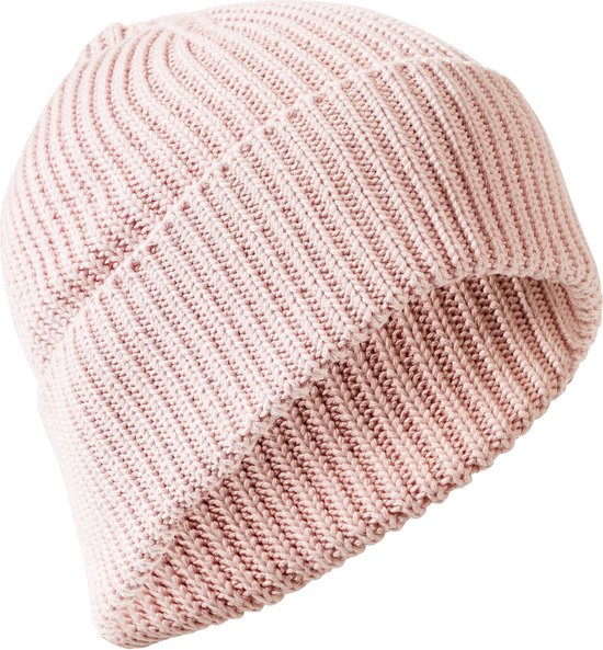 Os Muts camel active Gebreide muts gemaakt van purr katoen - Maat womenswear-OS ...
