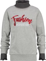 Vingino Meisjes Sweater - Grey Mele - Maat 110