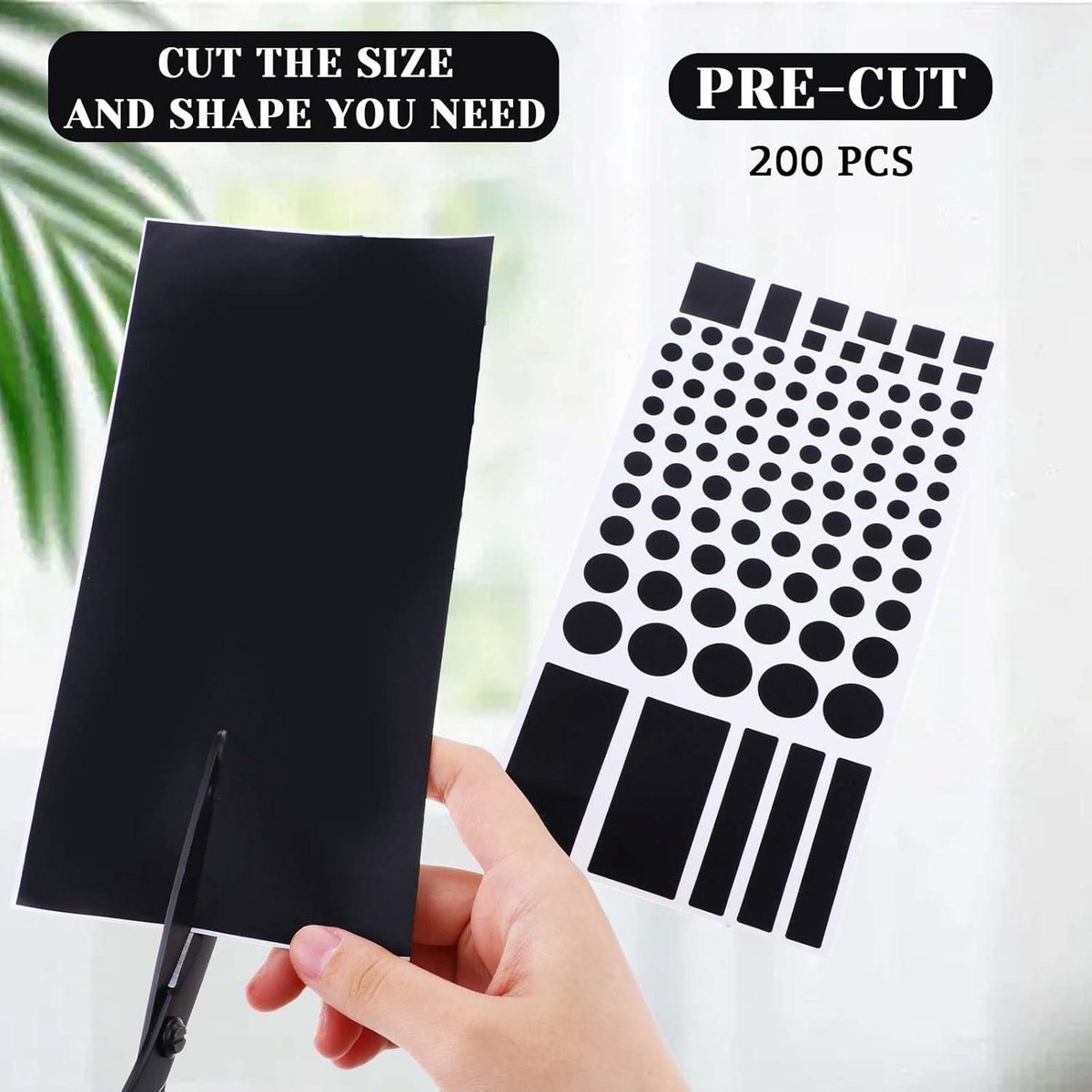 Alipis 2 stuks LED-lichtdiffuserstickers voor dimmen - 0,39 inch x 32