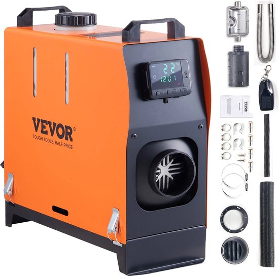 VEVOR Draagbare alles-in-één dieselverwarming 12 V 8 kW
