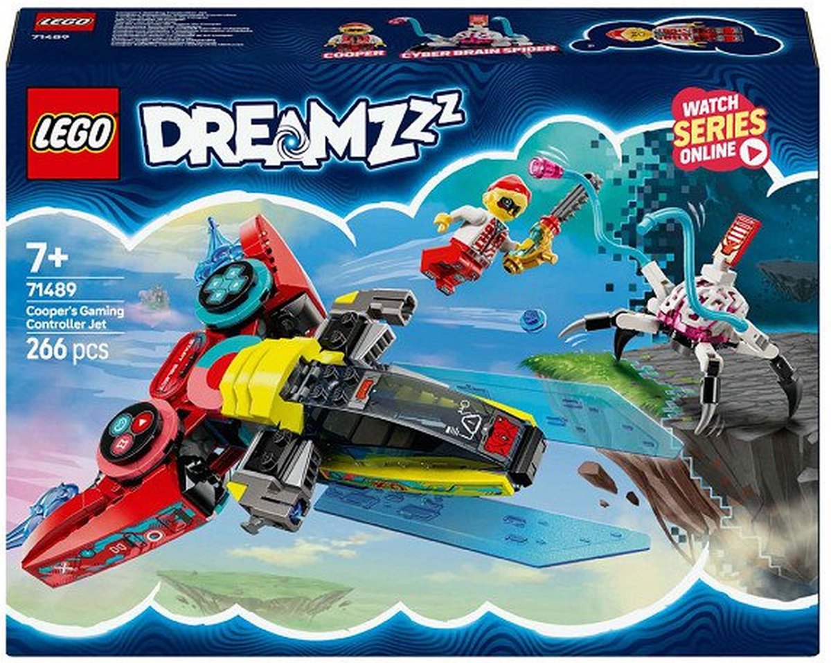 LEGO DREAMZzz - Coopers controllervliegtuig Constructiespeelgoed thumbnail 3