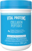 Vital Proteins - 10 tot 20 gram Peptiden Rundercollageen - Gehydrolyseerd - Neutrale Smaak - Suikervrij - 284 Gram