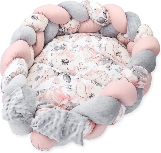 Babynestje, cocon van fluweel, babynestje voor baby's