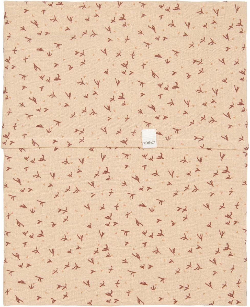 Koeka wieglaken Trail beige 80x100