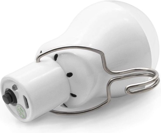 Draagbare Zonnelamp met Witte LED voor binnen en buiten - Energiezuinige Solar Lamp voor Tuin, Terras, Kamperen en Wandelen — afbeelding 5