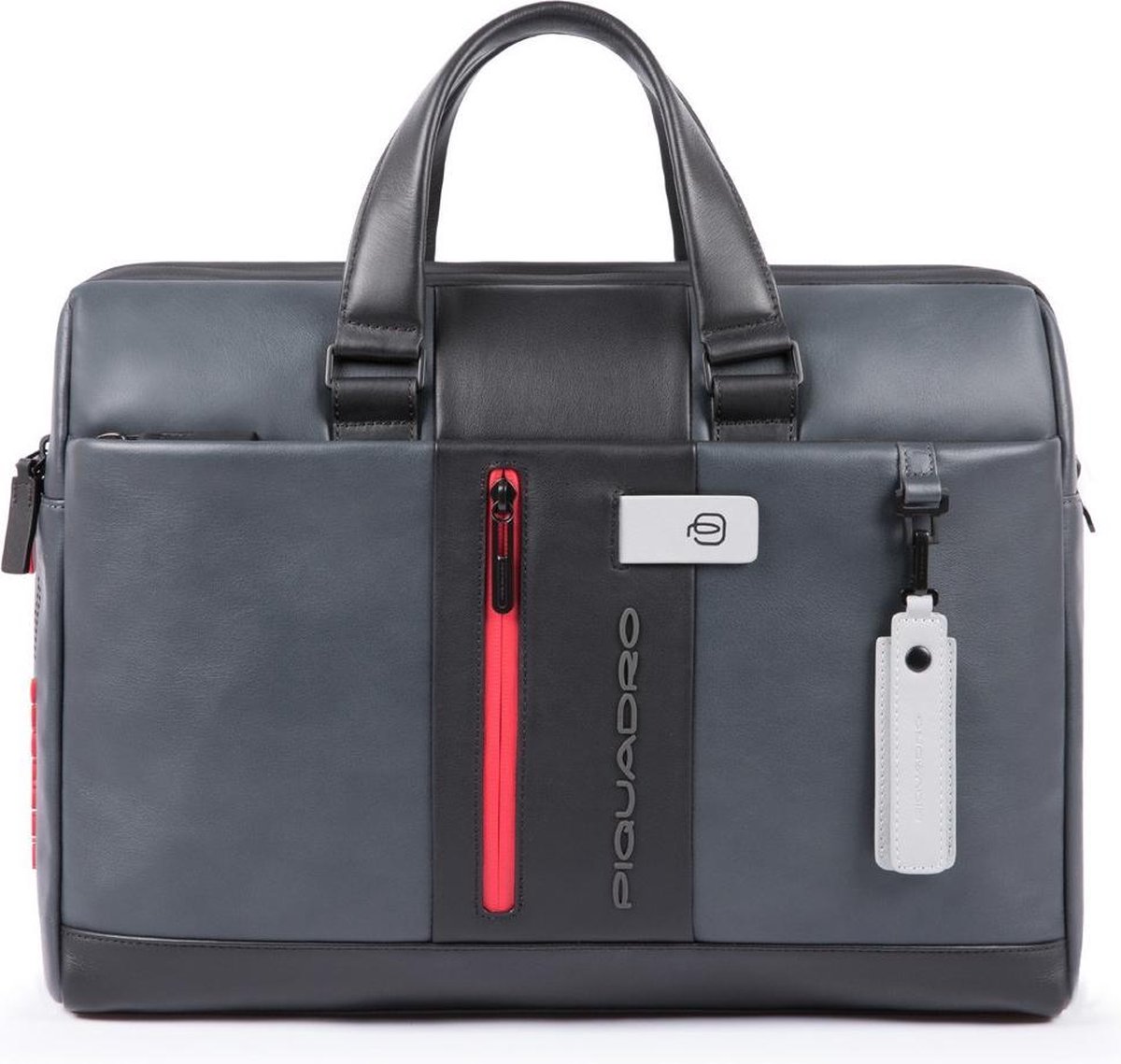 Piquadro Urban Laptop Briefcase 15.6'' Black/Grey