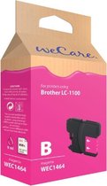 WeCare - Brother LC-1100 - Huismerk inktcartridge Magenta / Rood
