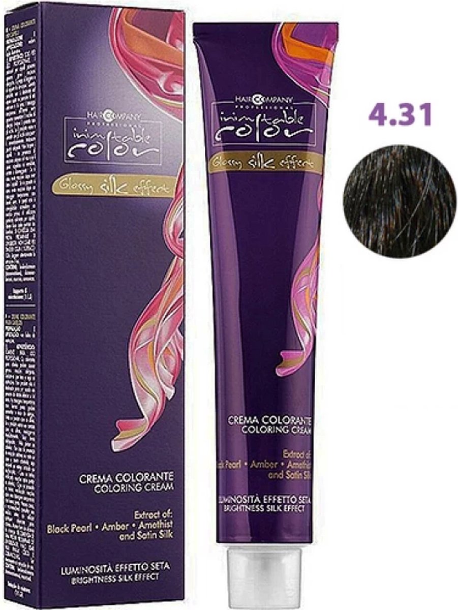 Hair Company Inimitable Color 4.31