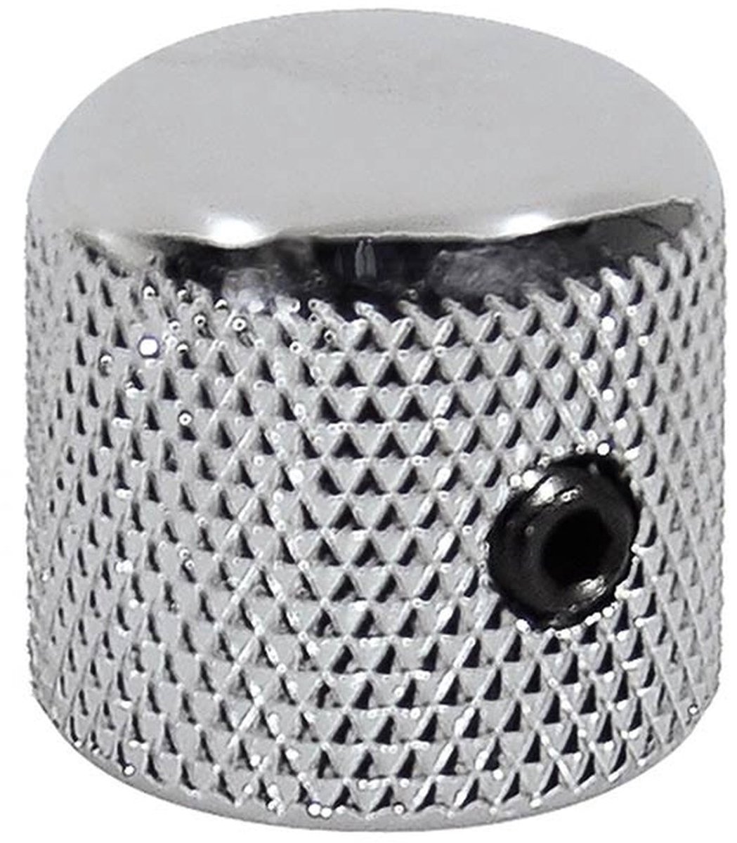 Boston KCH-220 Chroom Dome Knoop met Set Schroef, 18mm