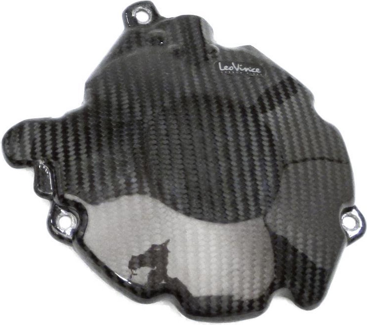 Cache carter alternateur carbone Leovince pour moto Honda CB 1000 R 2008 à 2012 Neuf
