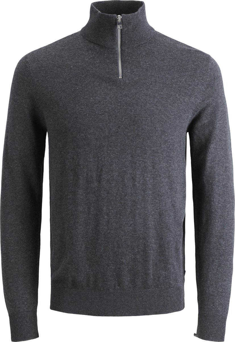 JACK&JONES - JJEEMIL KNIT HALF ZIP NOOS JNR - Jongens - Truien