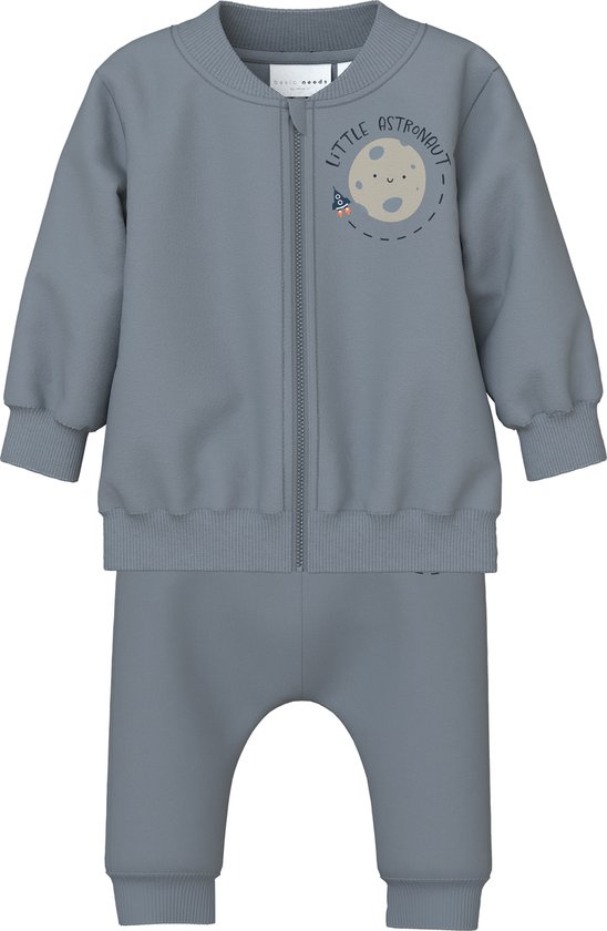 NAME IT NBMVONNE SWEAT PANT BOX BRU SET Jongens Broeken - Maat 62