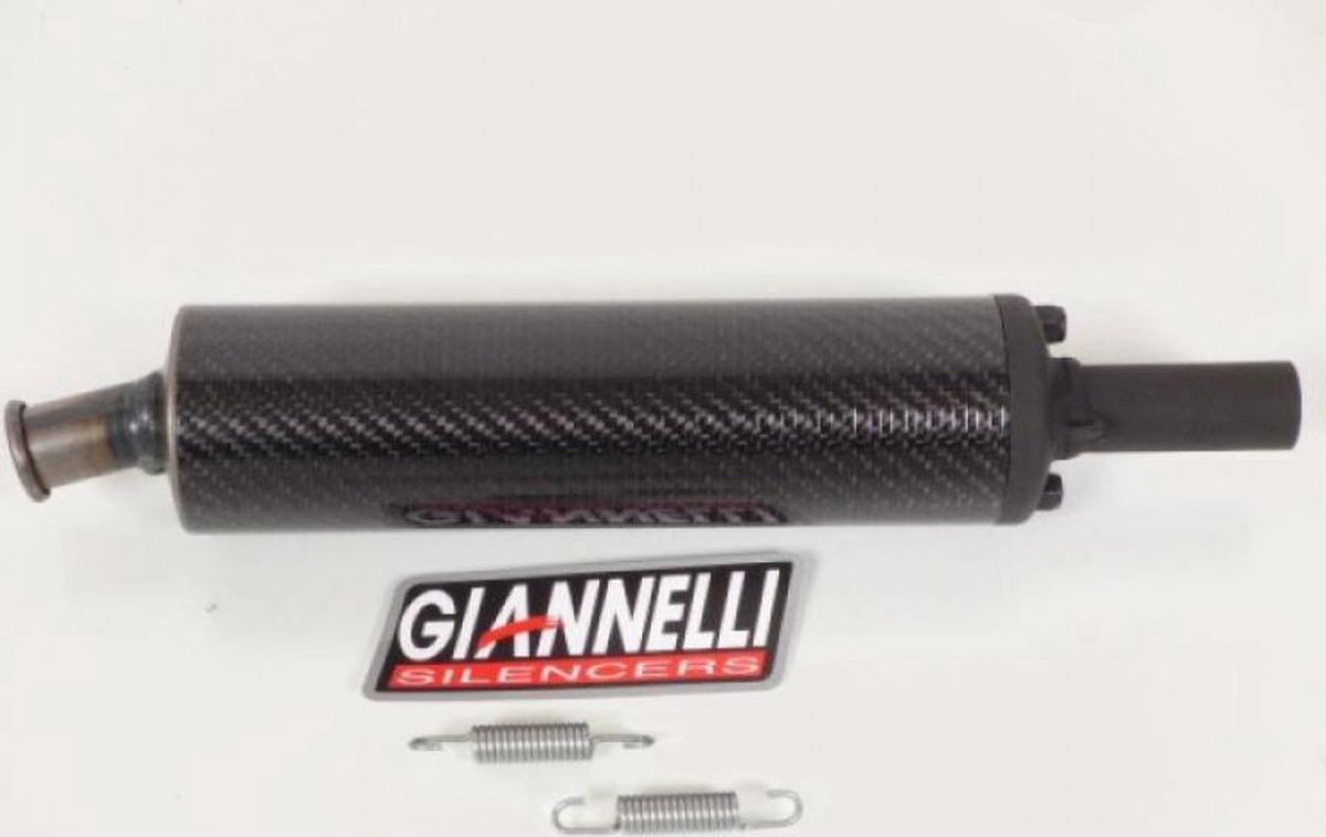 GIANNELLI carbon uitlaatdemper voor tweewielige motorfiets 14019 Gloednieuw