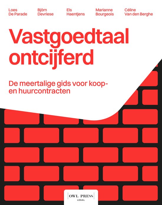 Vastgoedtaal ontcijferd - cover