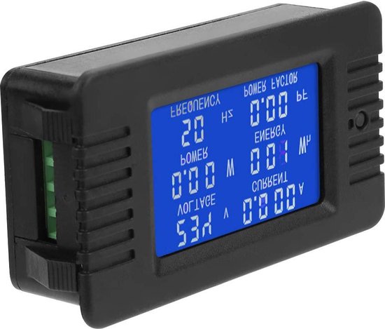 PEACEFAIR PZEM-022 Misuratore Di Potenza AC Digitale - Volt, Amp, Watt, Energia, Con CT 100A - Foto 2