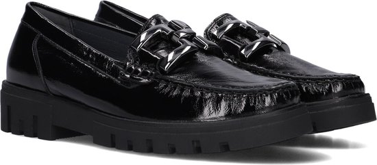 Waldläufer Laque H Slip-On Chaussures à enfiler Femme - Zwart - Taille 41,5