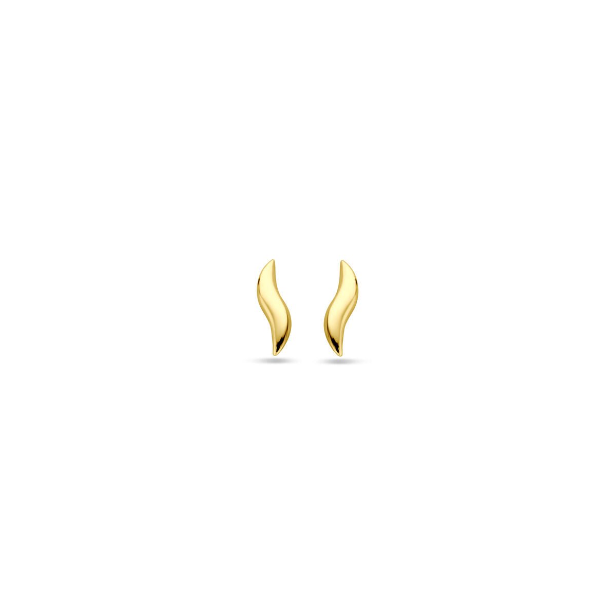 14K geelgoud oorknoppen 7,5 mm - 4033197