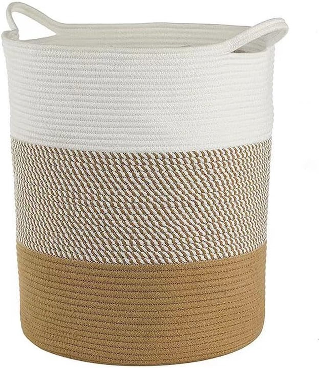 Goedkoopste Extra grote wasmand en opbergmand voor speelgoed en kleding – 42 x 45 cm