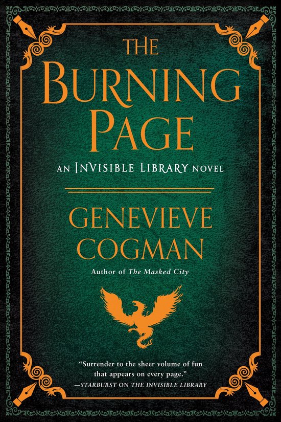 The Burning Page - cover