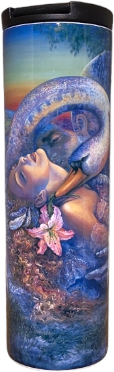 Josephine Wall Fantasy Art - Leda And The Swan - Thermobeker 500 ml