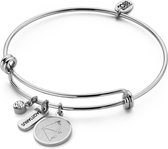 CO88 Collection Zodiac 8CB 90433 Bracelet acier - Signe du zodiaque Sagittaire - Couleur argent
