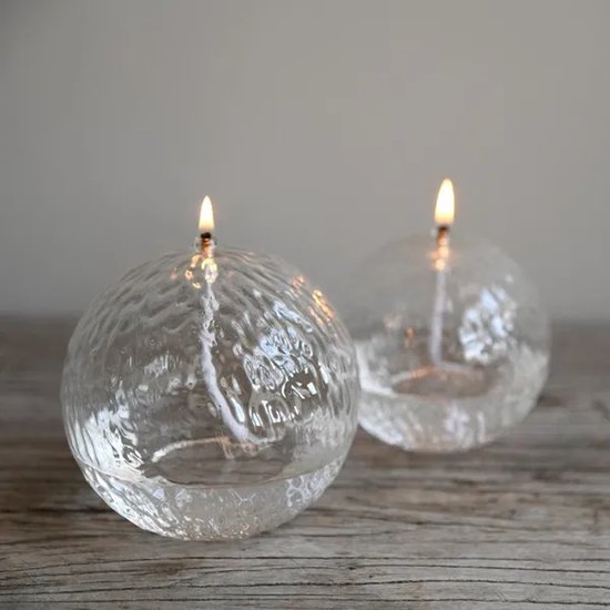 Leeff Olielamp Olaf L – Transparant – 10 x 10 CM – Glas — afbeelding 5