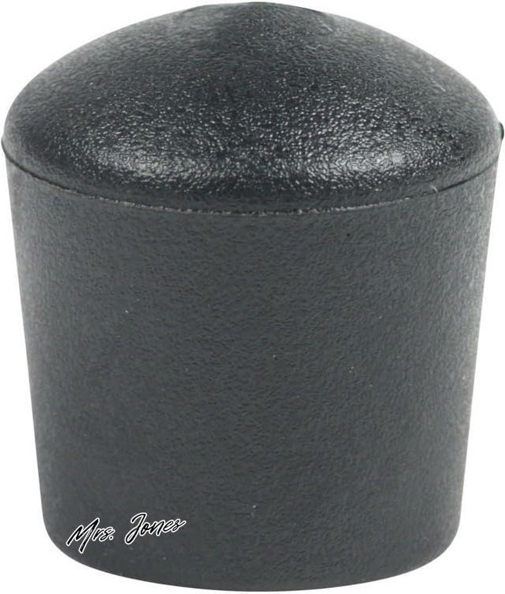 Mrs. Jones 16 stuks koepelvormige meubelvoeten - ideaal voor tafels stoelen enz. - verkrijgbaar in vele maten en kleuren - zwart 10 mm .