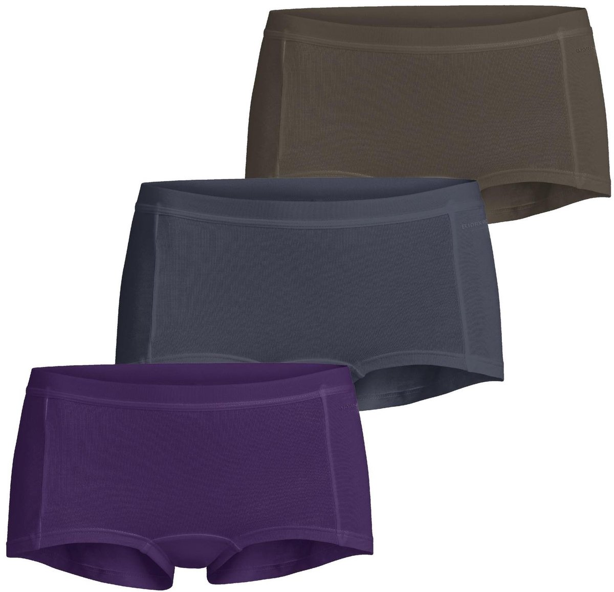 Björn Borg Bjorn Borg 3-Pack dames - Minishorts - DS10003664 - Paars