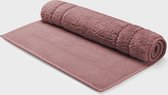 Yumeko badmat deluxe poederroze 60x100 - Biologisch & ecologisch