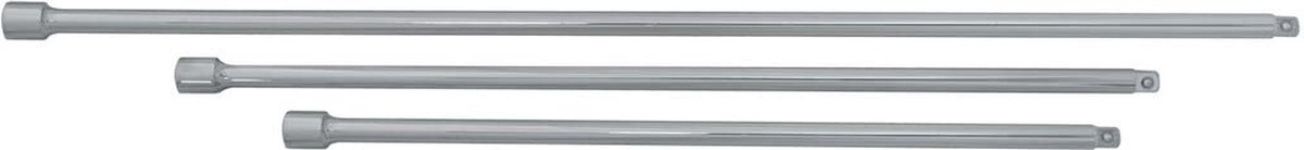 SW-Stahl 05820L verlengset 3/8 inch I 375-450 - 600 mm I Ratelverlenging 3/8 inch I chroom-vanadiumstaal I 3-delig