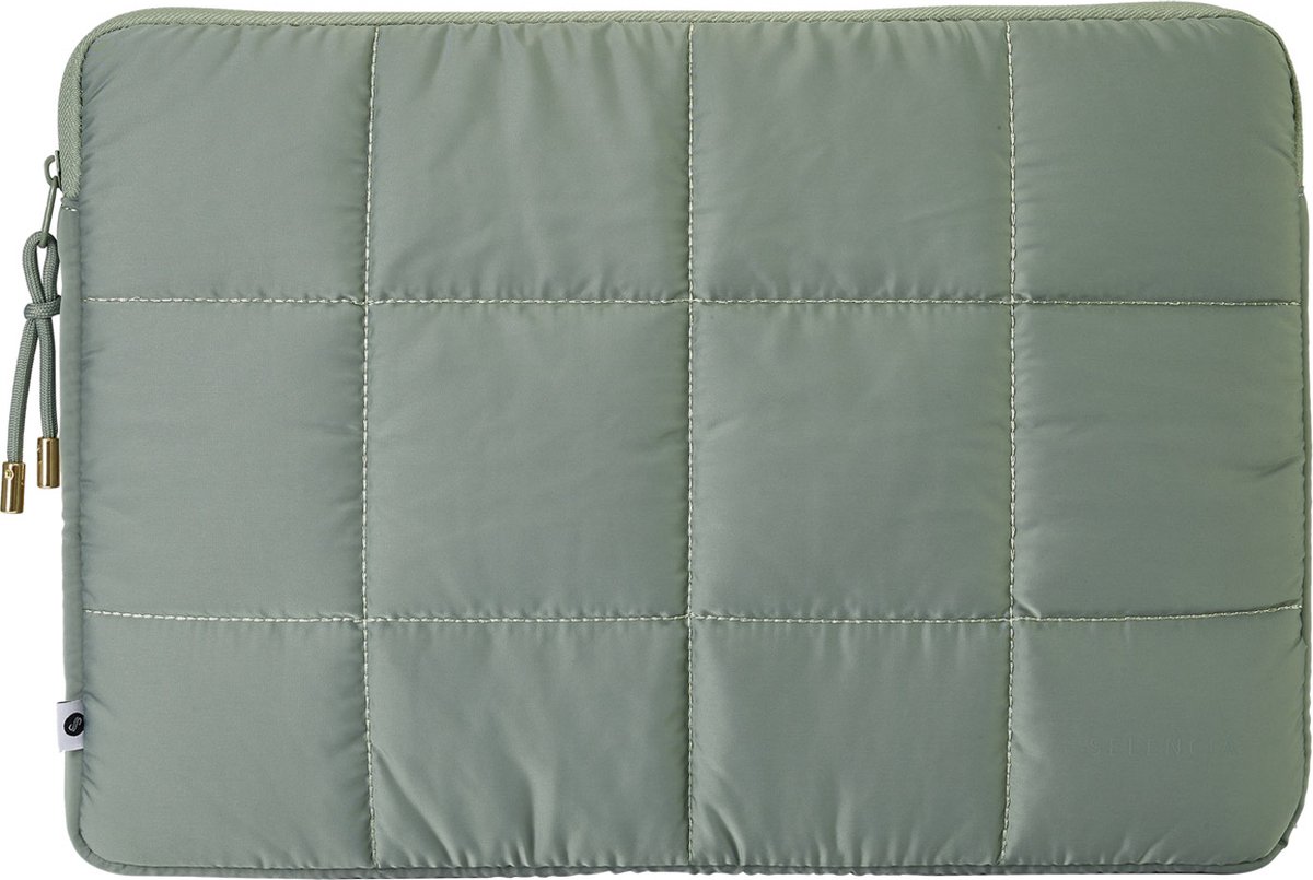SELENCIA Puffy Sleeve Sleeve 14,2 inch Groen