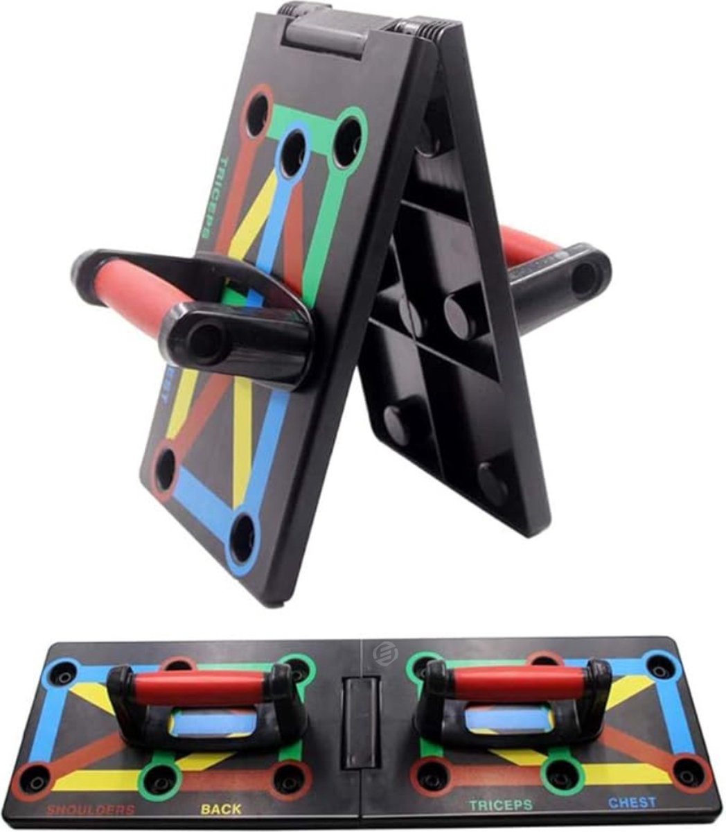 Equivera Push Up Bord - Push Up Bars - Push Up Grips - Opdruk Bord - Thuis Sporten
