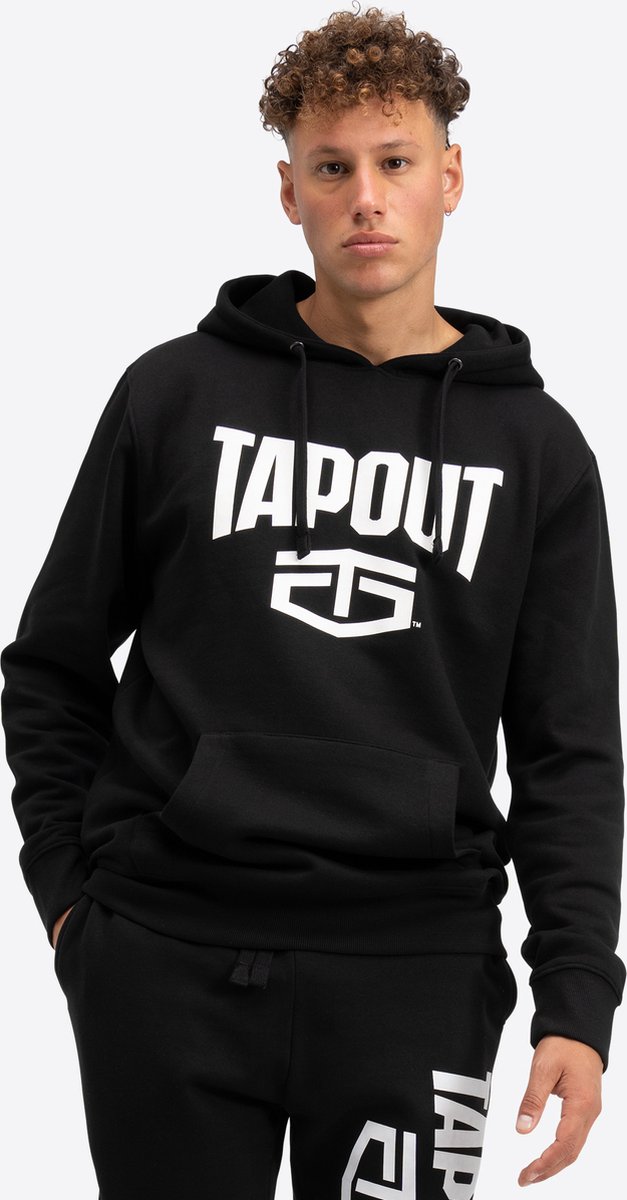 Tapout-hoodie Active Basic-hoodie Sweatshirt met capuchon, normale pasvorm