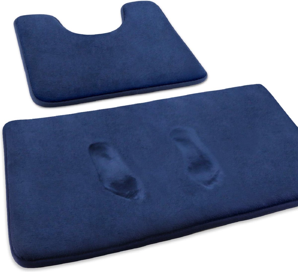 La'Moussawi ® Ultrazachte Badmat Set van 2 met Hoog Absorptievermogen en Antislip Onderlaag