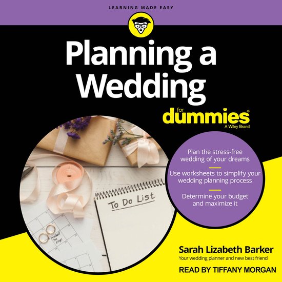 Planning A Wedding For Dummies - cover