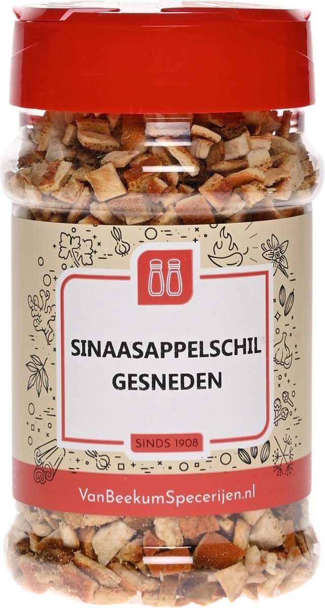 Goedkoopste Van Beekum Specerijen - Sinaasappelschil Gesneden - Strooibus 75 Gram