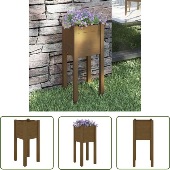 GEDA Genesis Vaso Alto In Polipropilene, 70 Cm, Color Bronzo, Resistente Al Gelo E UV, Per Interni/Esterni