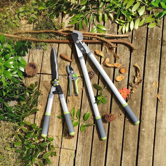 Tuinschaar set - Heavy Duty boomscharen - Professionele heggenschaar - 203 cm scherpe snoeischaar - Boom- en struikverzorgingsset van Merkloos	 — afbeelding 3