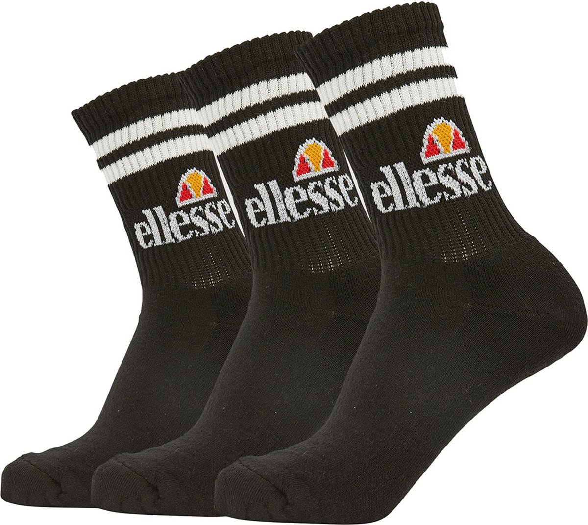 Ellesse Sokken PULLO SOCKS Set van 3 Zwart