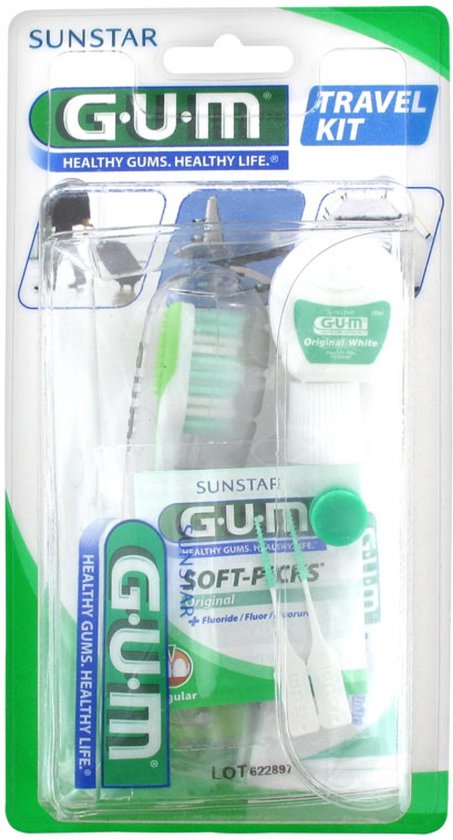 GUM® Travel Kit - persoonlijke verzorging voor op een festival