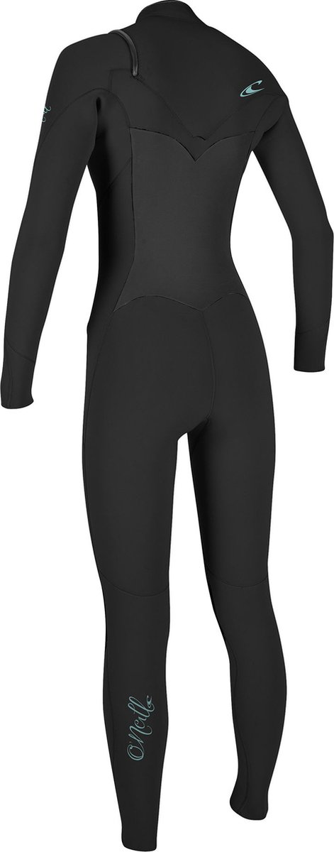 O'Neill Dames Epic 5/4mm Borst Ritssluiting Wetsuit - Black