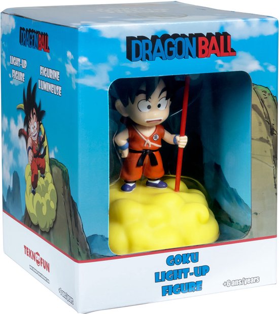 Teknofun Dragon Ball Z - Nachtlamp - Goku Op Wolk - 2 Lichtstanden - USB van Teknofun — afbeelding 4
