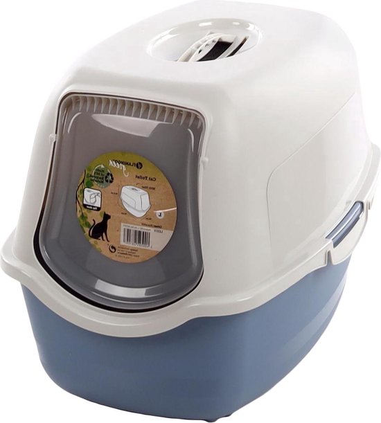 Happyment® Hygiënische Kattenbak met lade - Afsluitend - Kattentoilet Happyment® Hygiënische Kattenbak met lade - Afsluitend - Kattentoilet