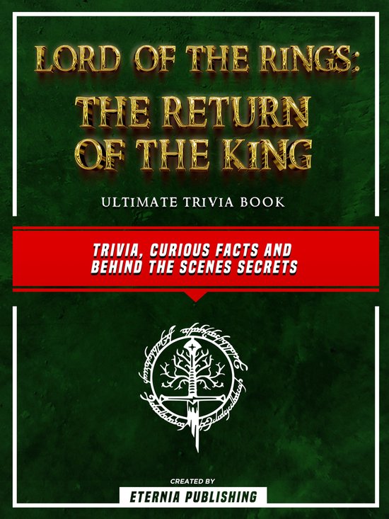 Lord Of The Rings - The Return Of The King Ultimate Trivia B ... - cover