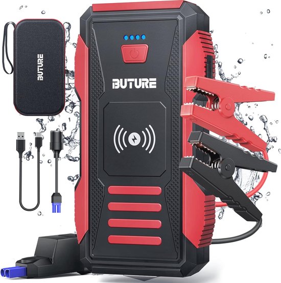 Draagbare Accubooster Autostarthulp Adapter Voor Makita 18V Accu – Startkabel Om Auto Accu Te Jumpstarten, Draagbaar (accu Niet Inbegrepen) Autostarthulp Makita Adapter