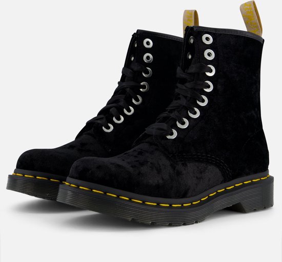 Dr. Martens 1460 Bottes a lacets en velours ecrase Femme Taille 37 bol