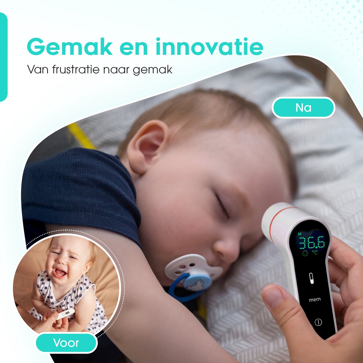 BabySure® IRT1603 – Thermometer - Oorthermometer - Koortsthermometer - Infrarood - Voor Volwassenen, Kinderen en Baby's — cadeau in Cadeau-ideeën - foto 6