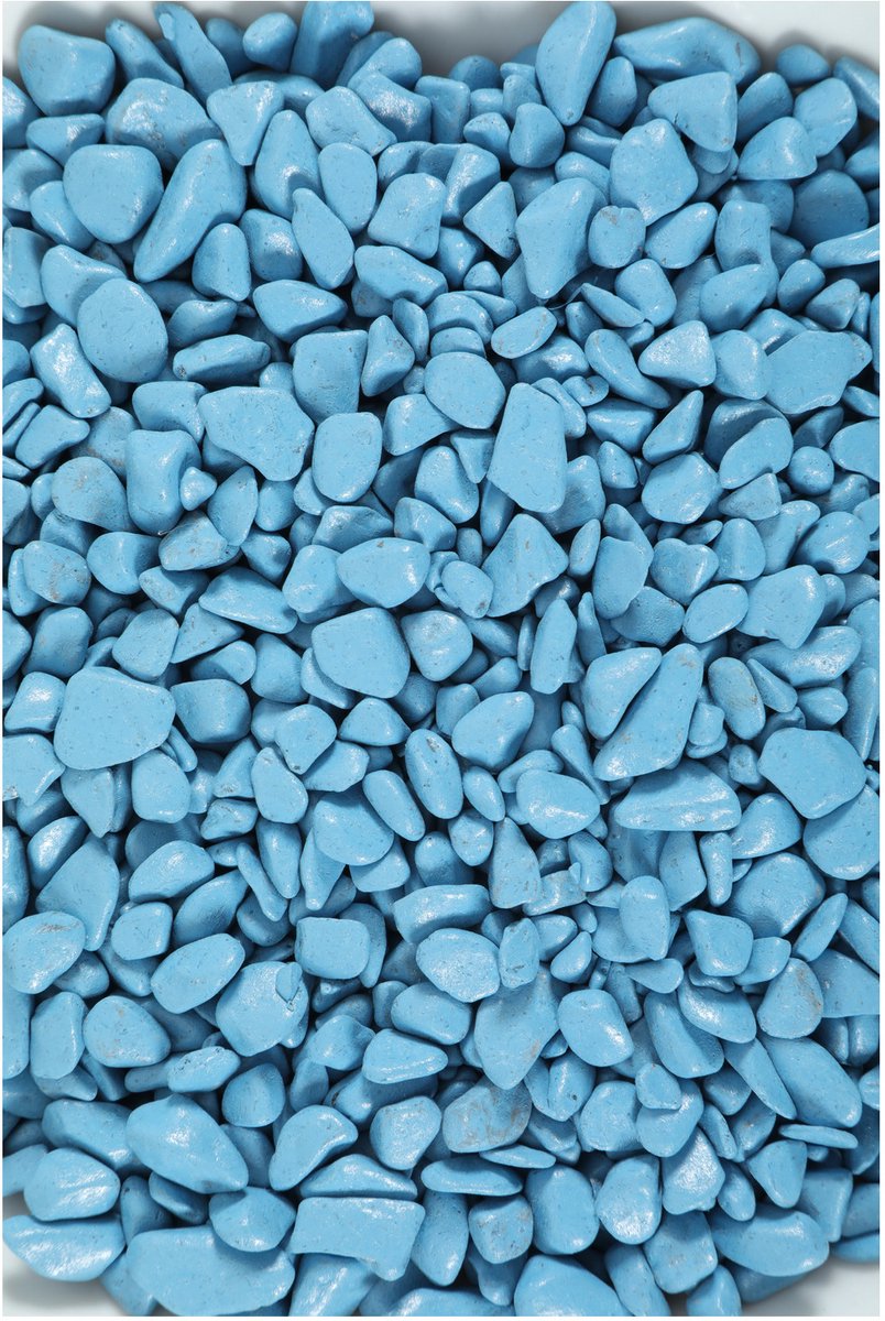 Zolux Ekaï Aquariumgrind - Aquarium - Siergrind - 23x16x2 cm 1 kg Lichtblauw
