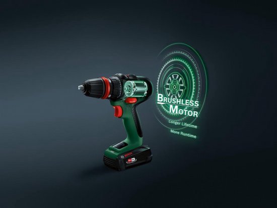 Perceuse sans fil Bosch AdvancedDrill 18 - Avec étui - Avec 2x batteries 18 V et chargeur