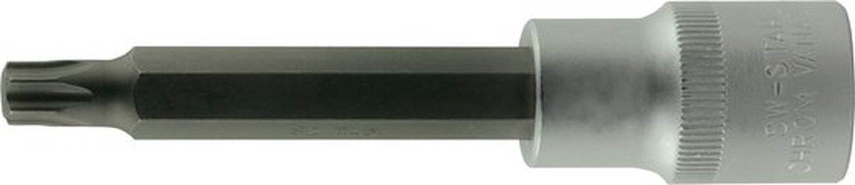 SW-Stahl 05393L schroevendraaierbit, 1/2 I T-profiel I T45 x 140 mm I schroevendraaierbit voor Torx I zeskantinzet